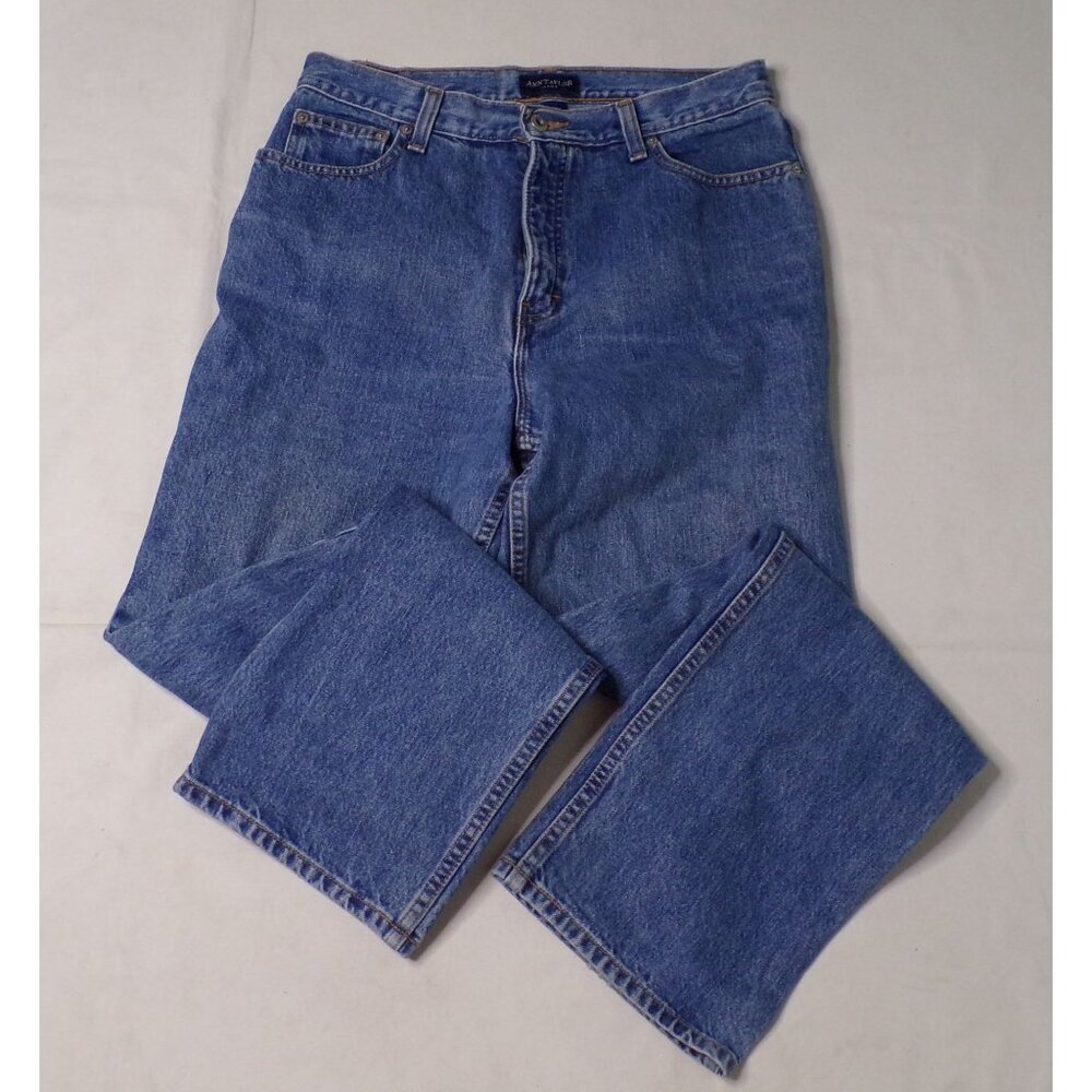 ANN TAYLOR Classic Straight Leg Jeans Size 10 - Picture 6 of 6
